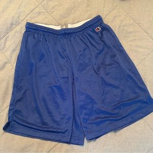 Champion Mesh Blue Shorts Size Large